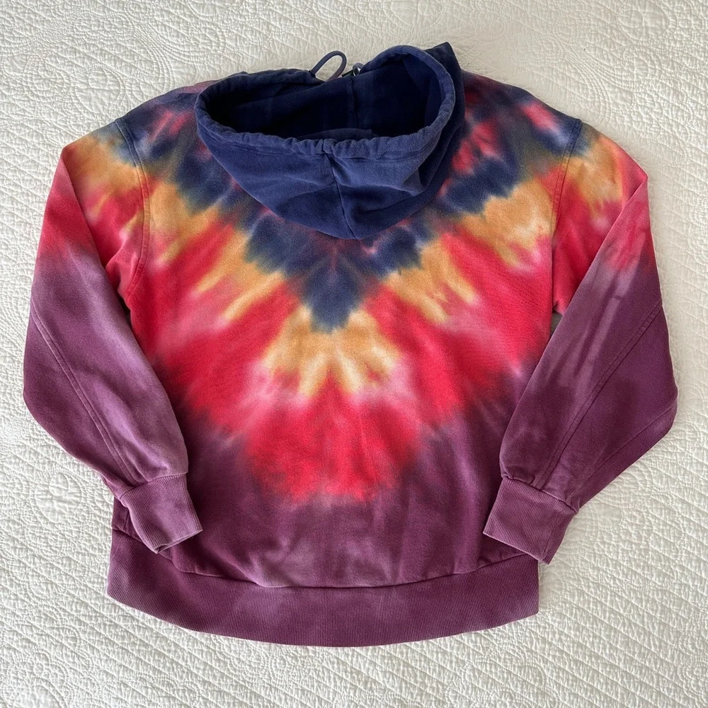 Target Wild Fable Tie Dye Hoodie Sweatshirt Pullover Small - Picture 3 of 9
